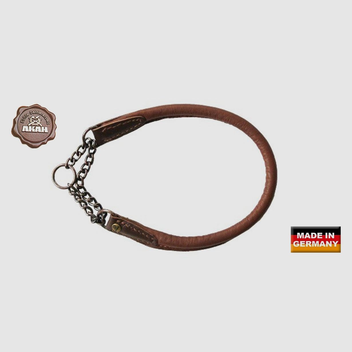 Halsung Elchleder AKAH 45cm, braun