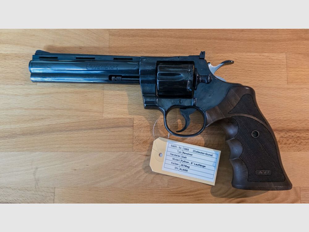 Colt Python, 6" barrel length, image 2 of 2