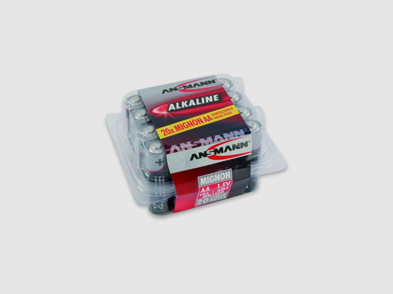ANSMANN RED Alkaline 1,5V Mignon AA 20er Box