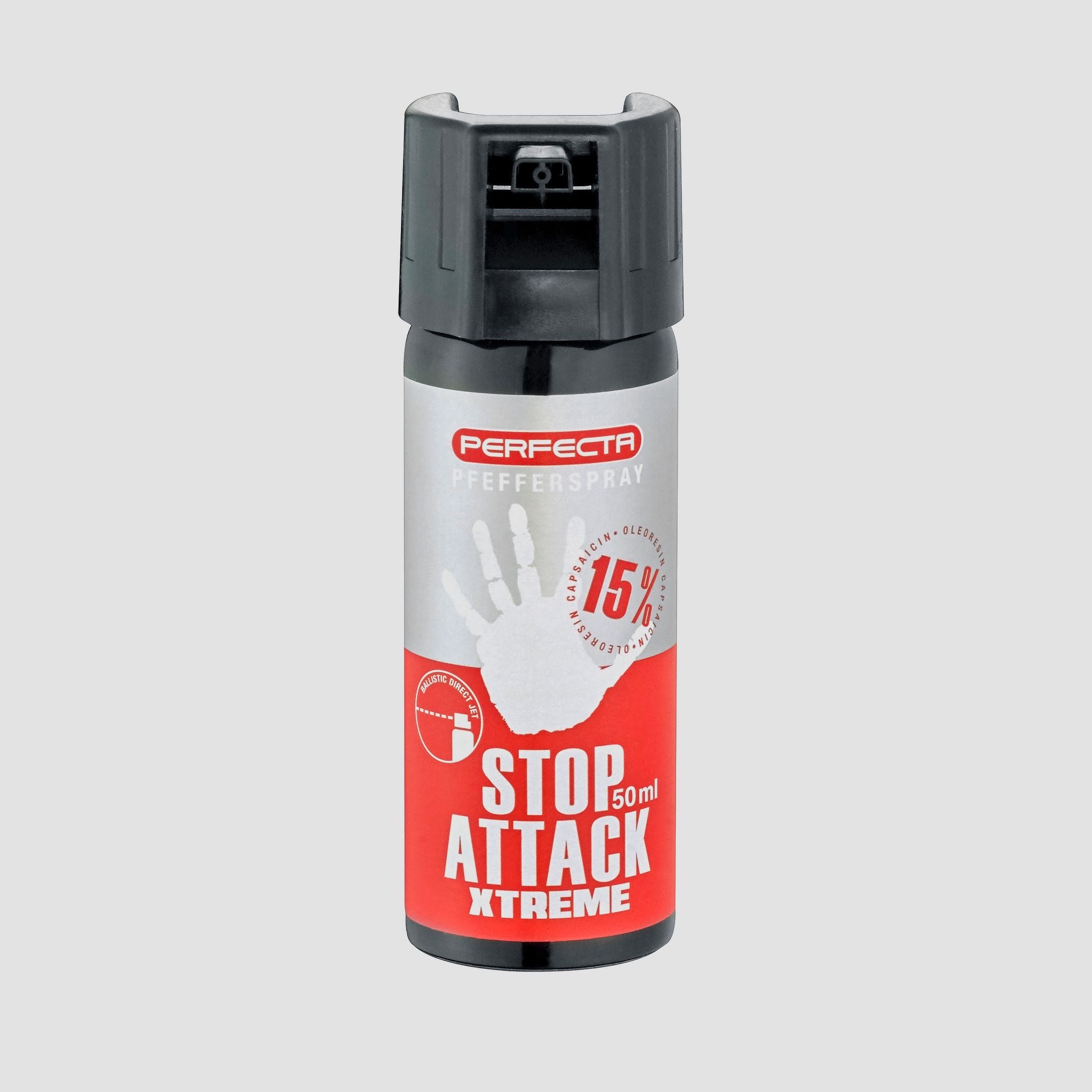 Perfecta Stop Attack Pfefferspray X-Treme 50 ml - ballistischer Strahl