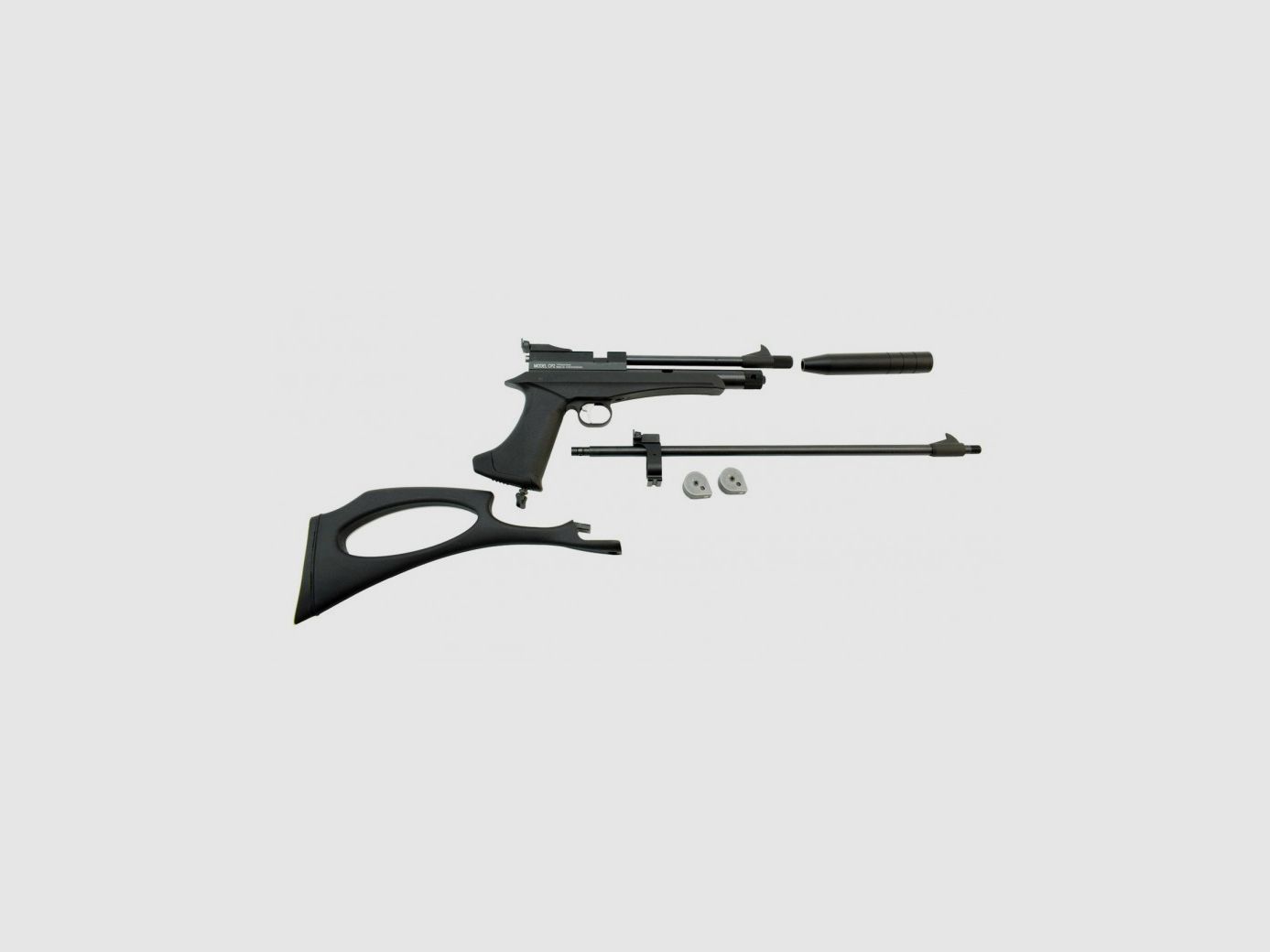 Pistola Snowpeak CP2 negra Cal. 4,5MM, imagen 2 de 4