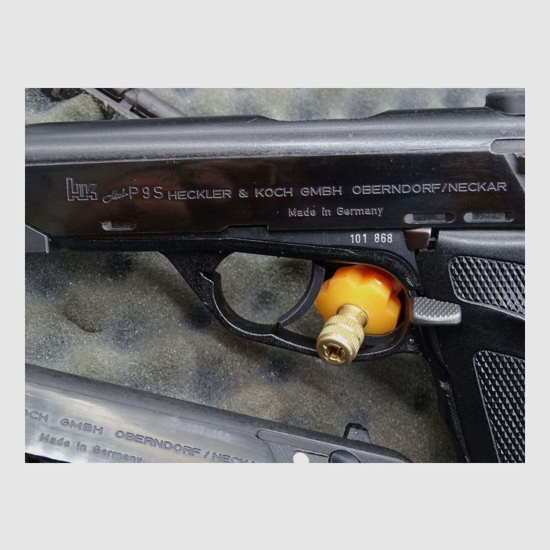 Heckler & Koch HK Mod P9S + P9S Sport Wechselsystem Kaliber 9mm Luger P9S Sport