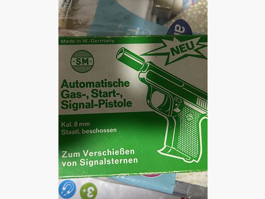 SM Sport Weapon Rhöner Mod. 15 guest pocket pistol