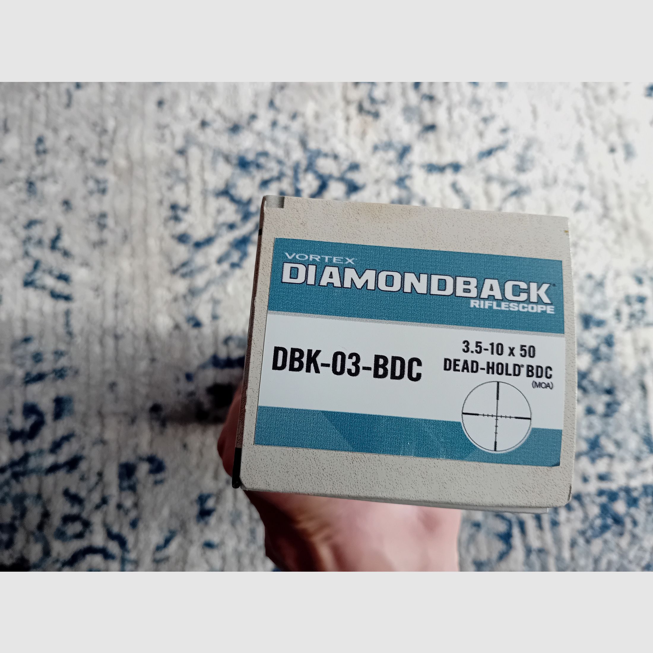 Vortex Diamondback Zielfernrohr 3,5-10x50 mit Abdeckschutz neuwertig 