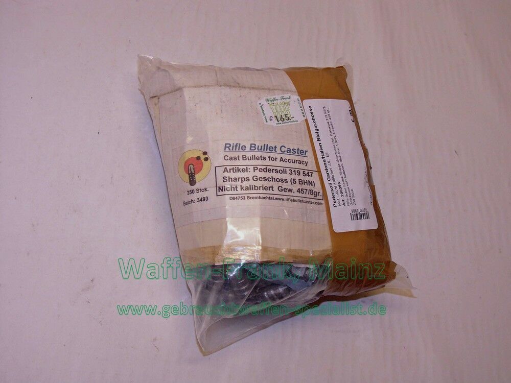 Pedersoli Gardone/Italy lead bullets Sharps uncalibrated