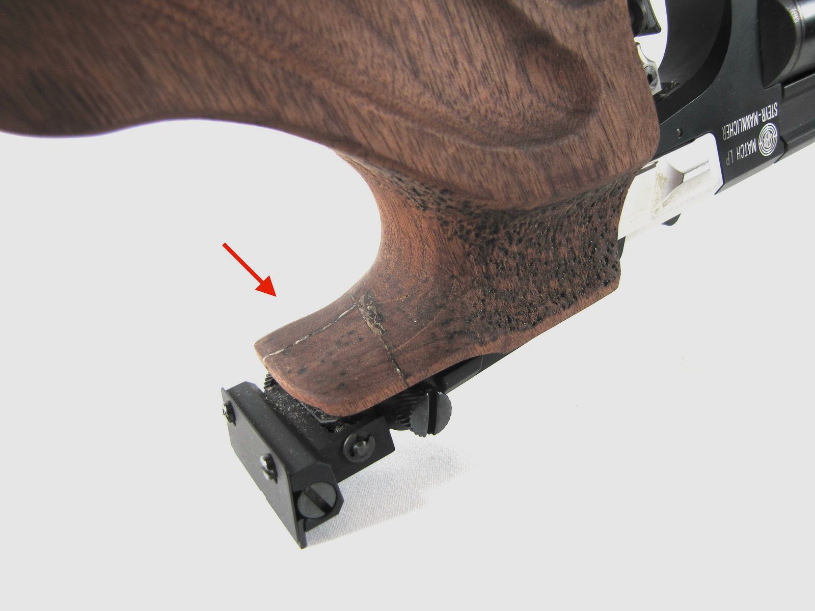 Match-Luftpistole Steyr LP 1 CO2