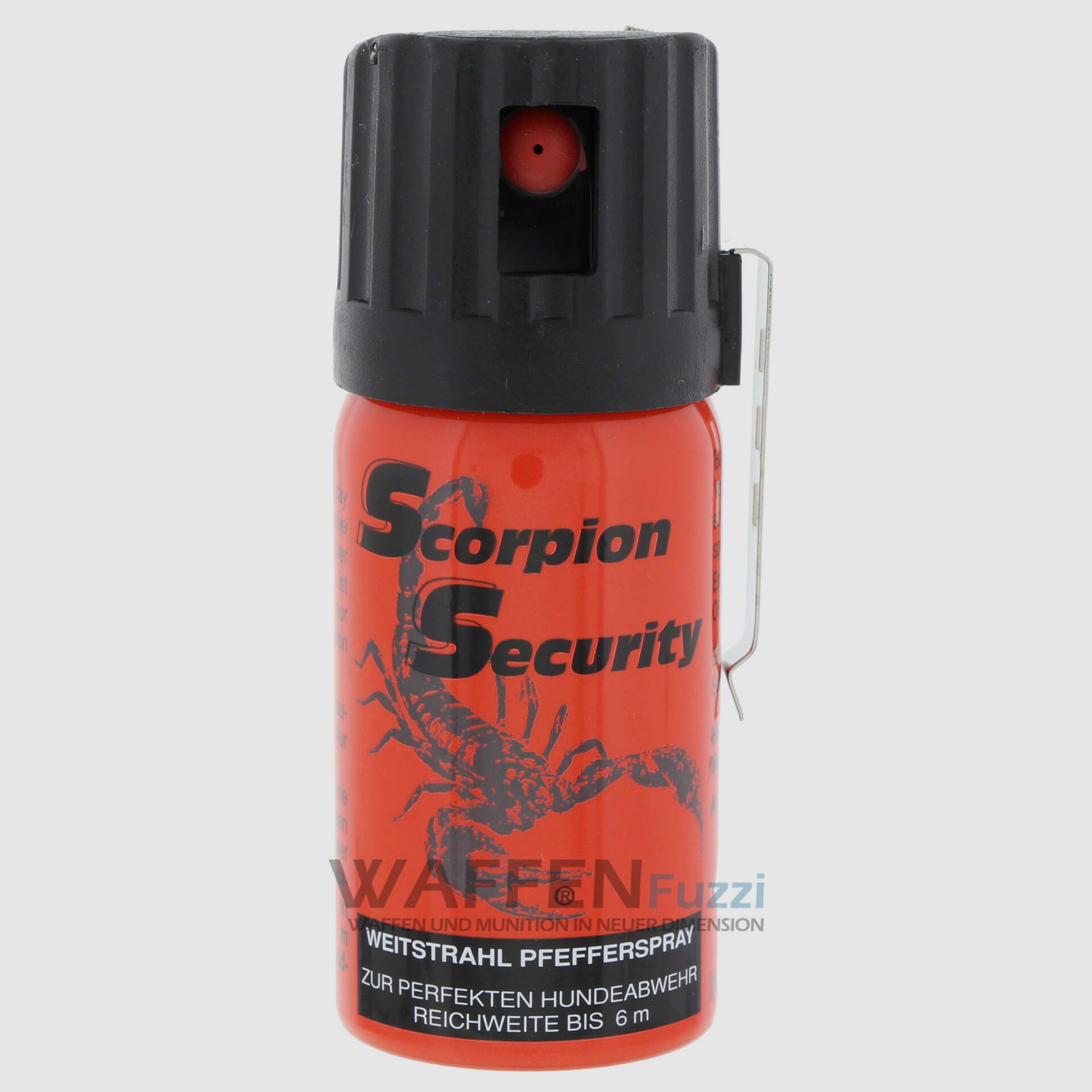 Pfeffer Gasspray 40 ml Weitstrahl Scorpion Security