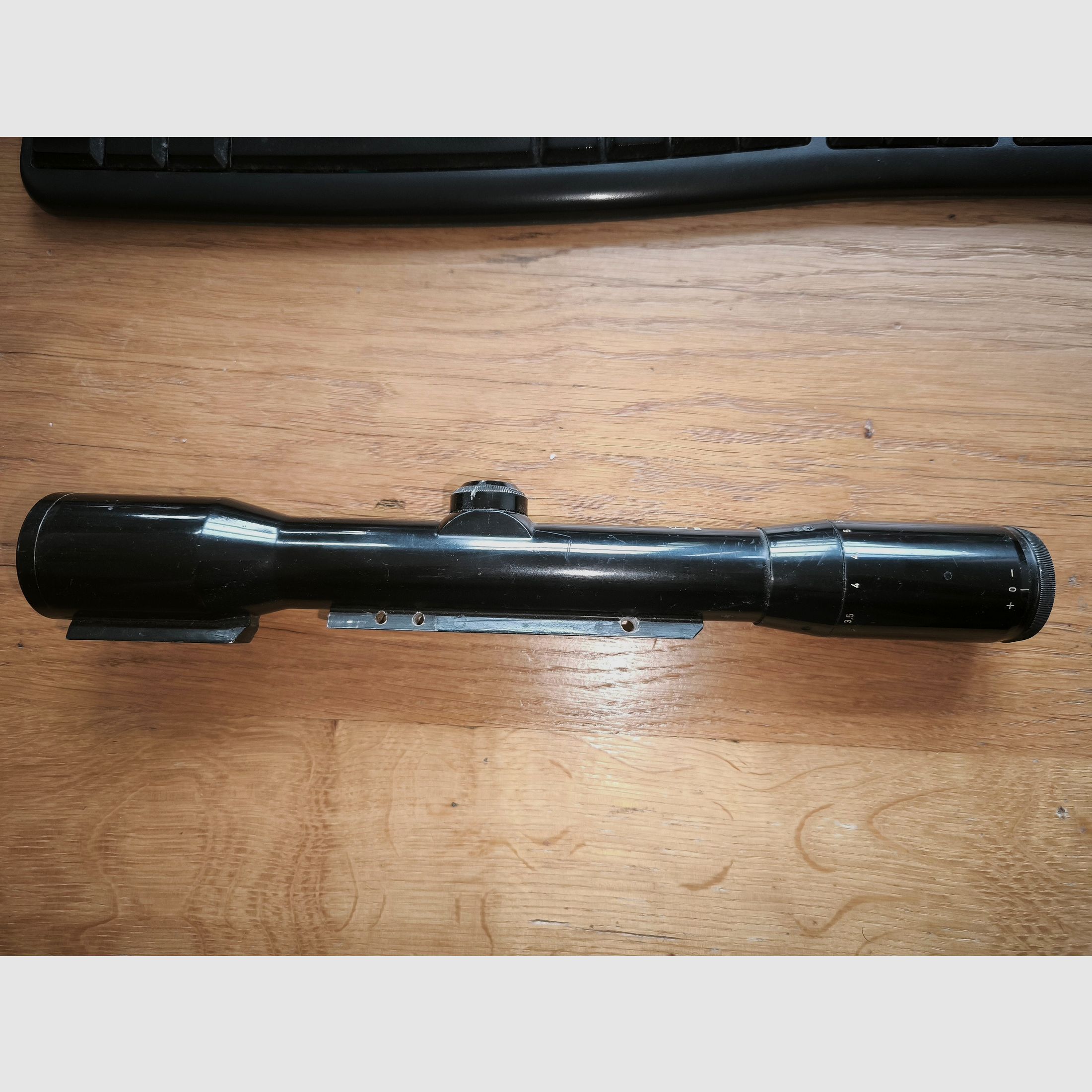 Zeiss Diavari scope 1.5-6x36, reticle 11, scope rail