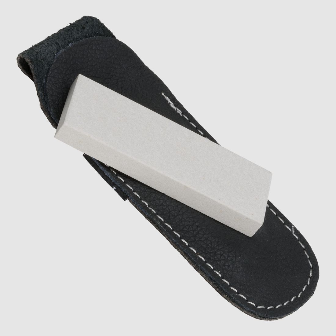 Arkansas Abziehstein klein mit Etui Wetzstein Schrfstein