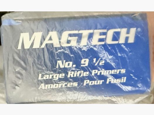 900 pezzi Magtech 9 1/2 Large Rifle Primer Zündhütchen