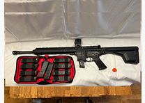 Schmeisser AR15-9L 9 mm Luger + 10 magazines – semi-automatic rifle Cat. B – inherited firearm private sale Vorarlberg