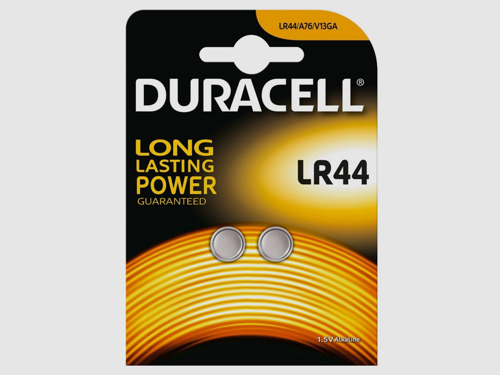 Batería de botón Duracell LR44 IEC 1,5 V