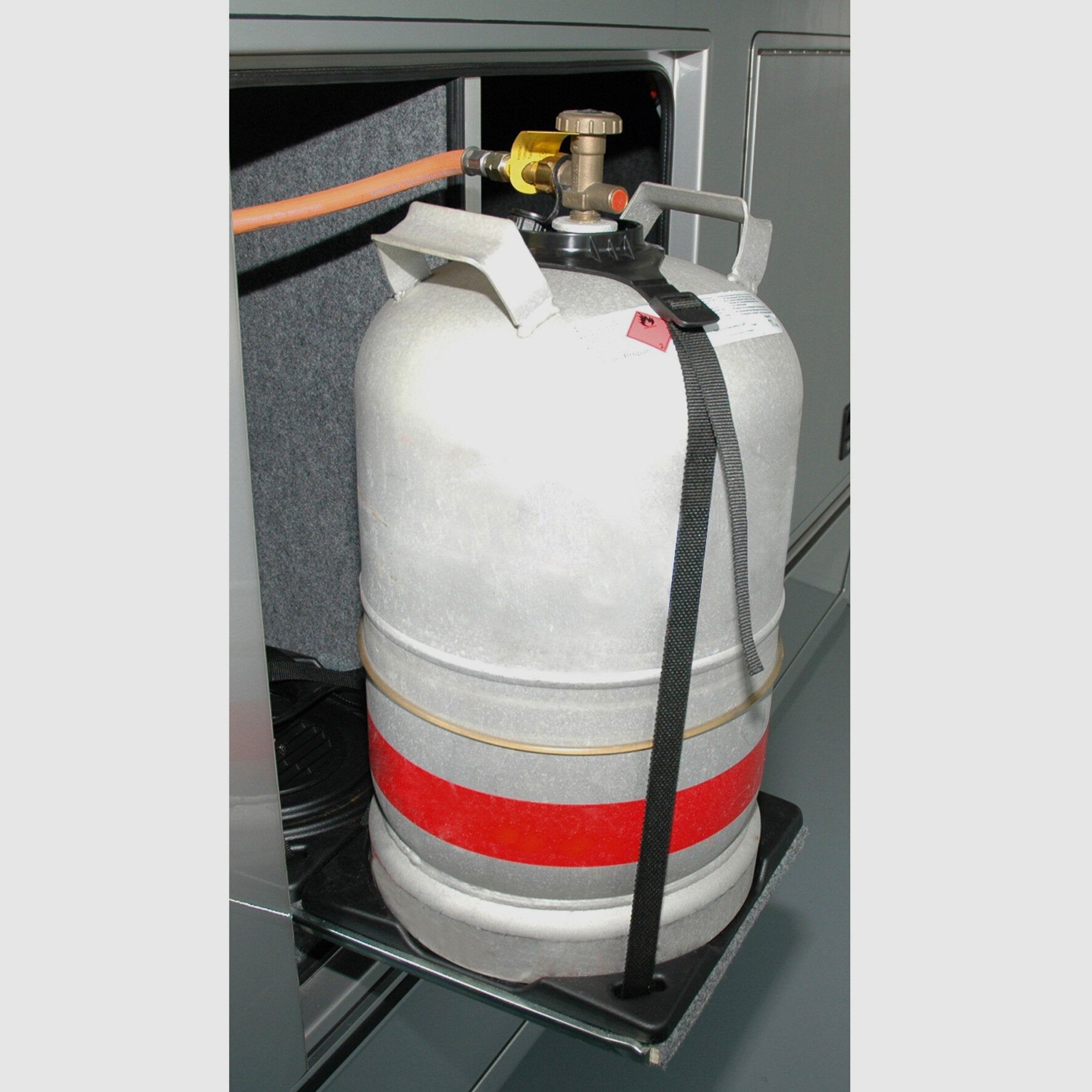 Gasflaschenhalter für 5 und 11 kg-Flaschen, Bild 2 von 2
