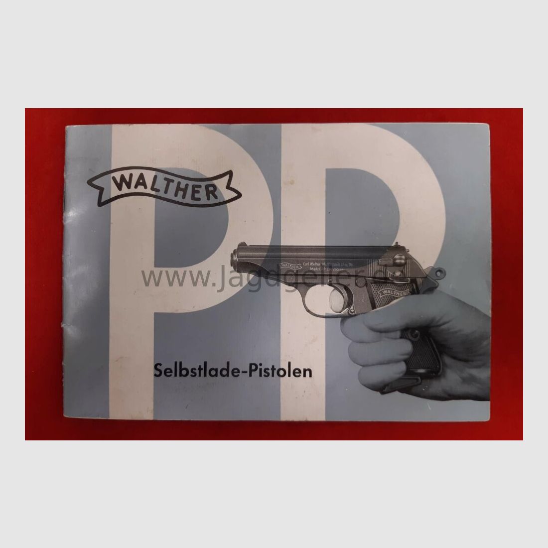 Walther PP pistol Nds (Lower Saxony) + Holster Border Police 7.65mm Browning