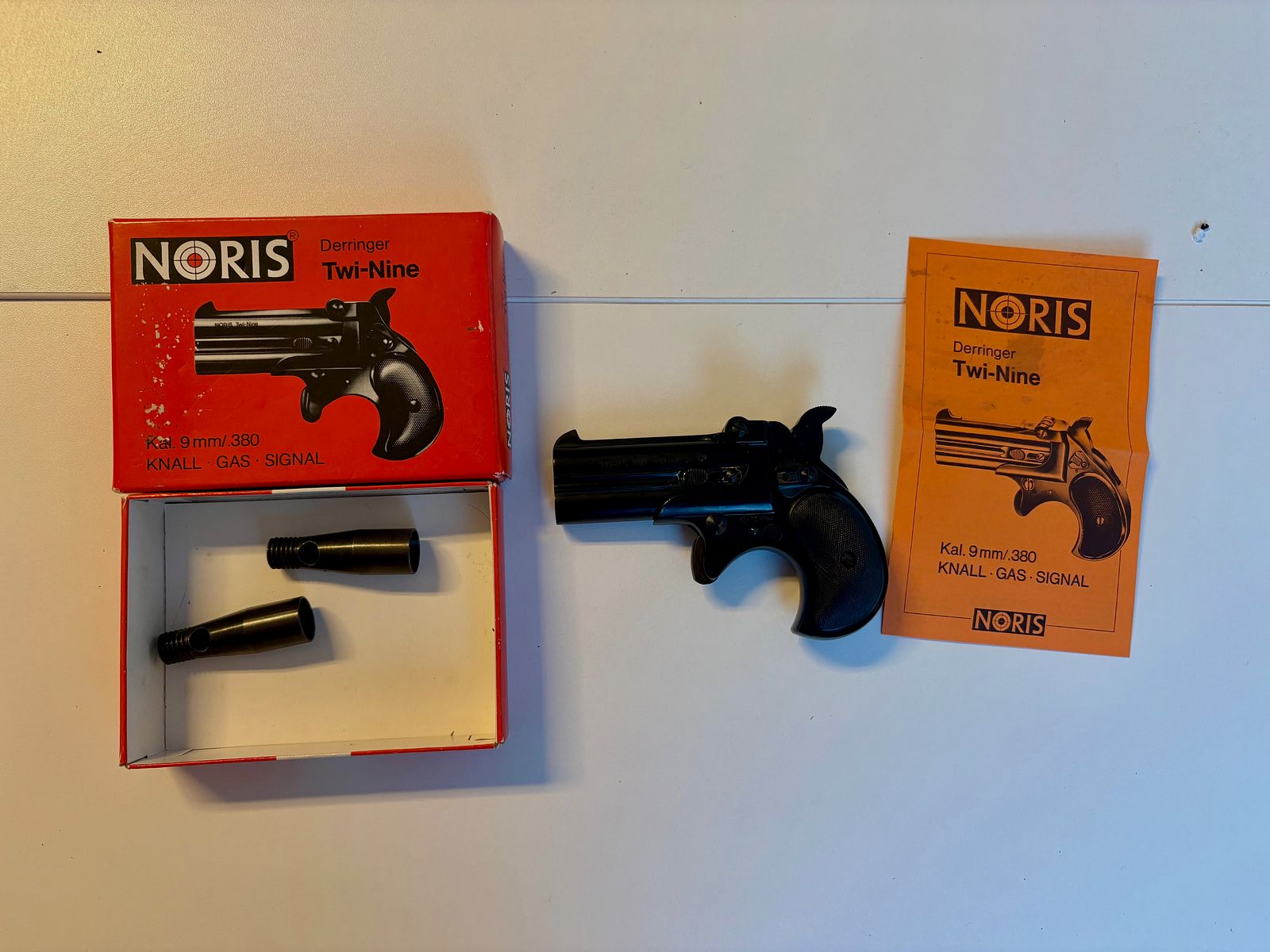 Noris Derringer TWI-Nine geblauwde PTB 276, verzamelprijs op bod