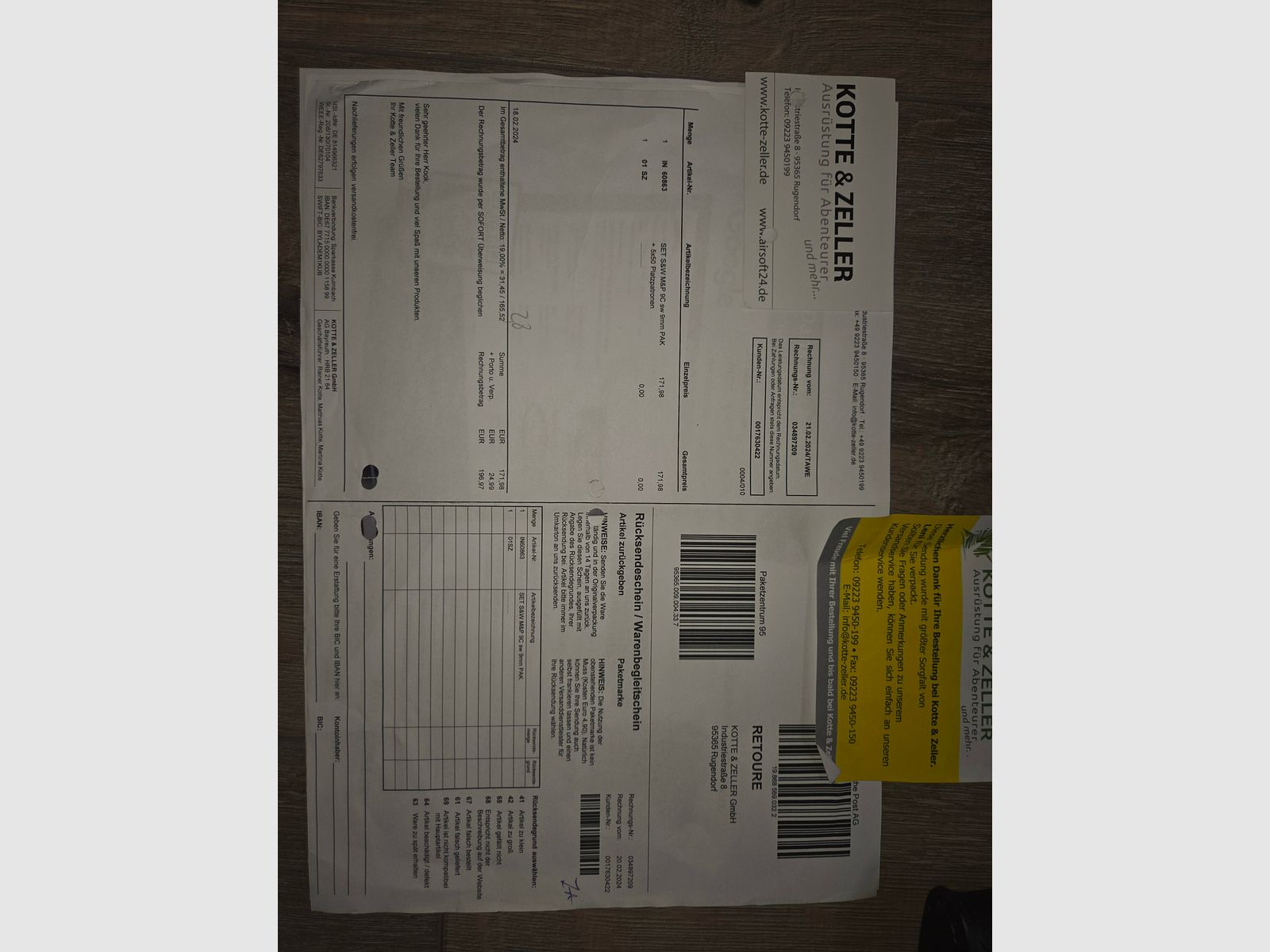 9 mm półautomatyczny