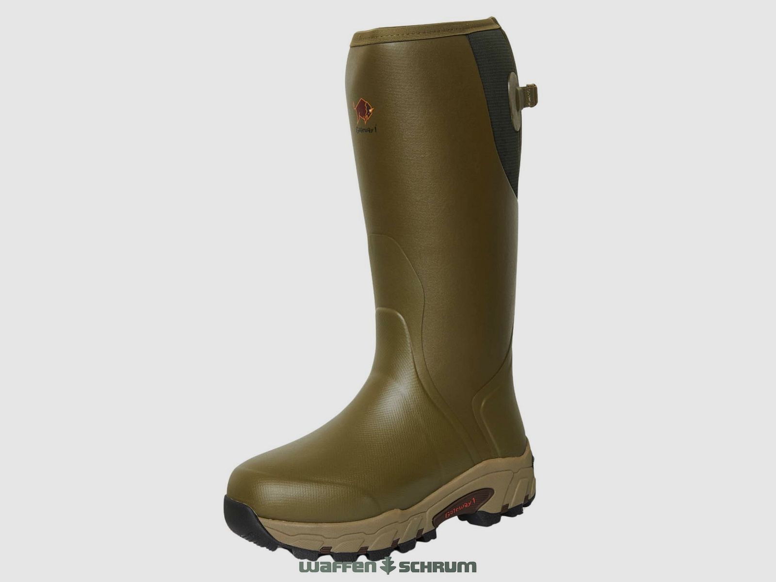 Gateway Pro Shooter 18'' 7mm side- zip Olive