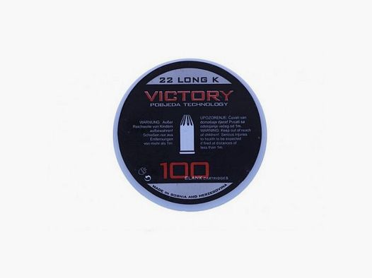 VICTORY KNALLPATRONEN - .22 LONG K. - 100 STÜCK