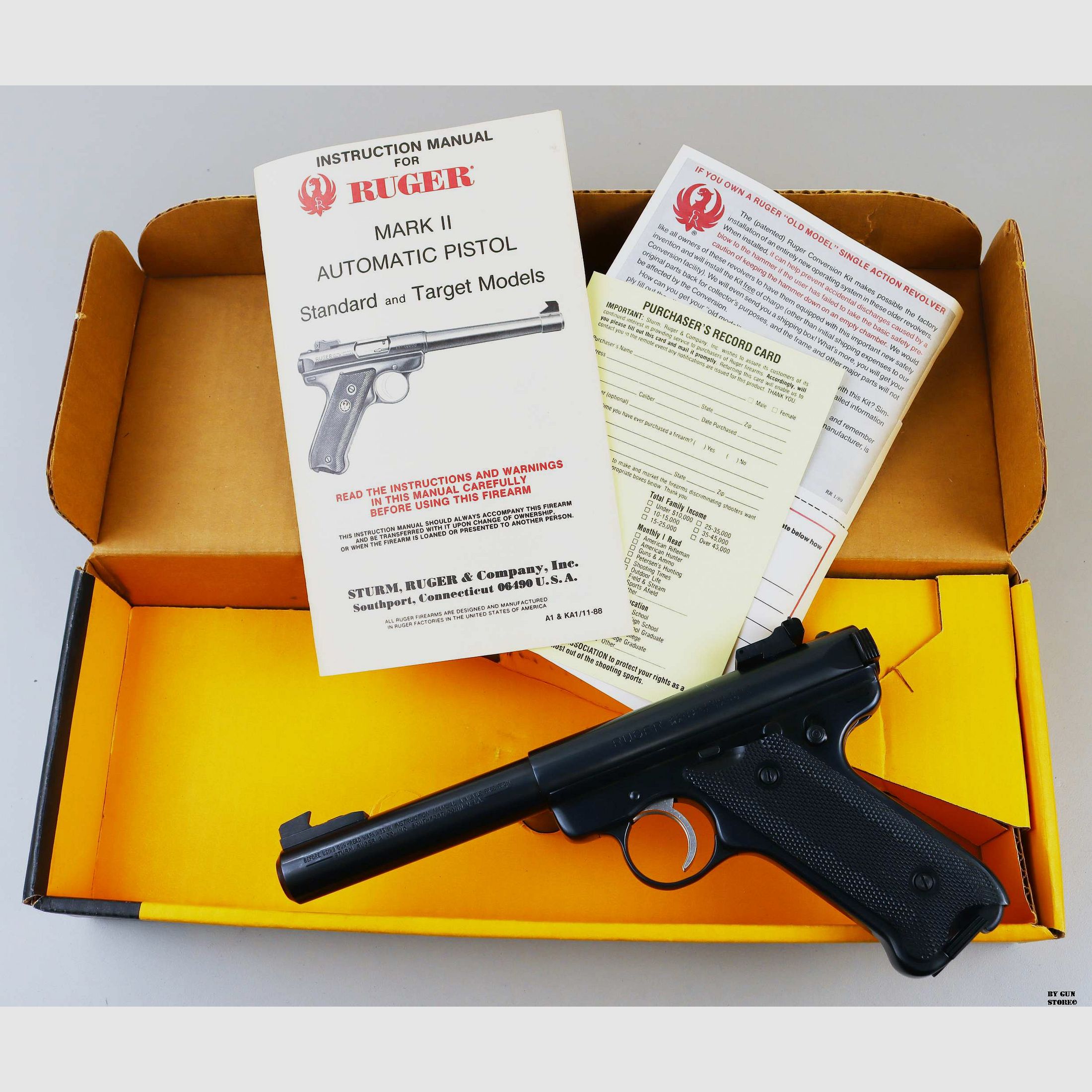 Pistola Ruger mod. Target II cal. 22 lr n.º de serie 216-37649, imagen 10 de 12