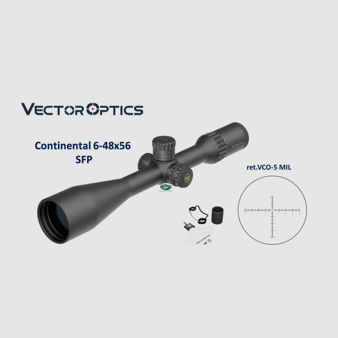 VECTOR OPTICS Continental 6-48x56 SFP ret.VCO-5 MIL