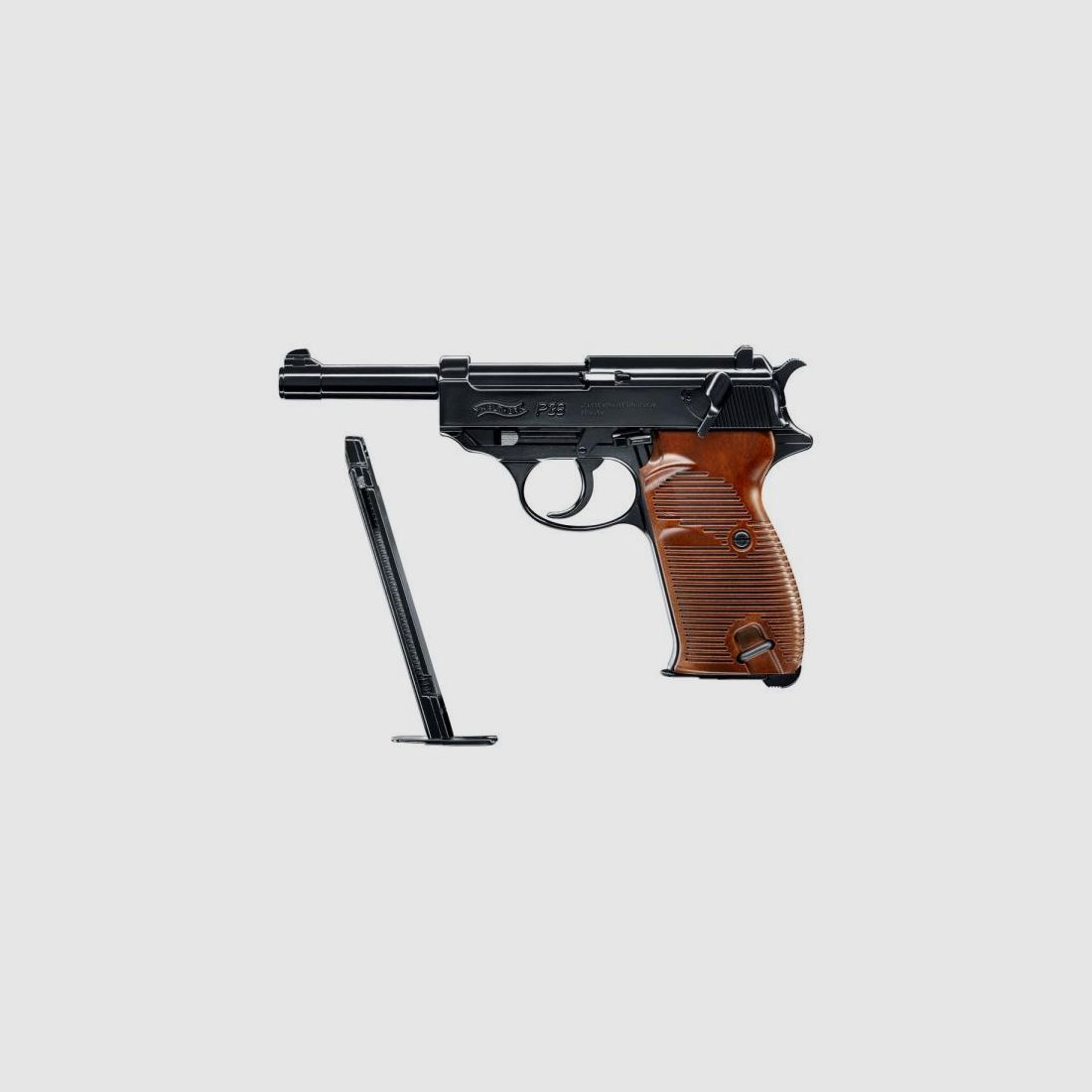 WALTHER CO2 Waffe Pistole P38 Kal.4,5mm BB