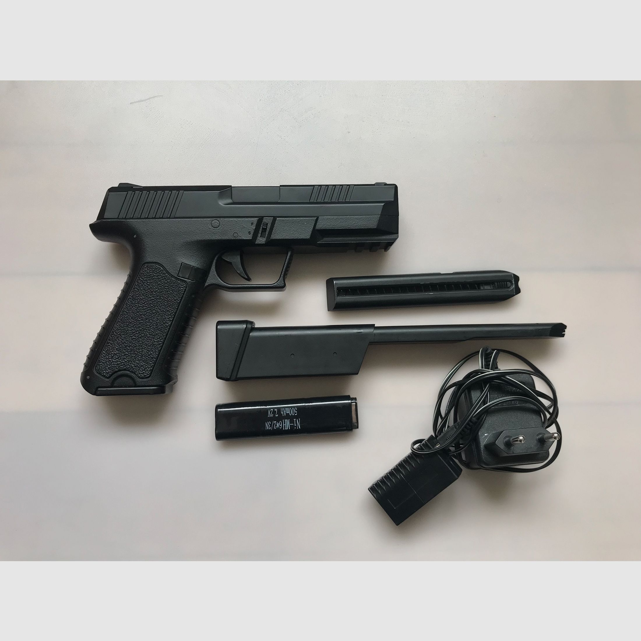 Softair Einsteiger-Set – Komplettausstattung mit 0,5J Pistole (nur an Ü18, kein Versand) – 150 € VB