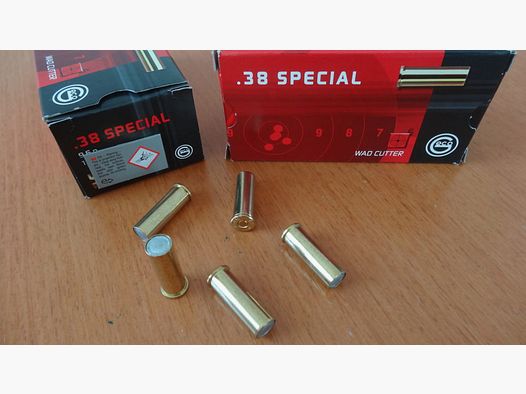 GECO 100 GECO Patronen .38 Special Wad Cutter