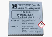 Goupilles d'amorçage pour pistolet Ginex Small