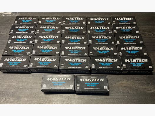 Magtech 9mm 147Gr JHP First Defense Bounded