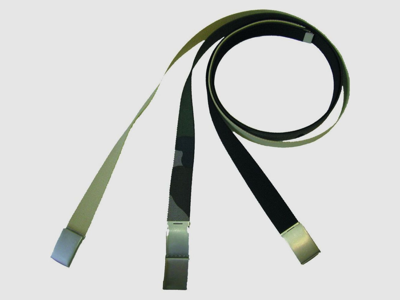 Leo Köhler Original Bundeswehr Koppel Gürtel Oliv 120cm