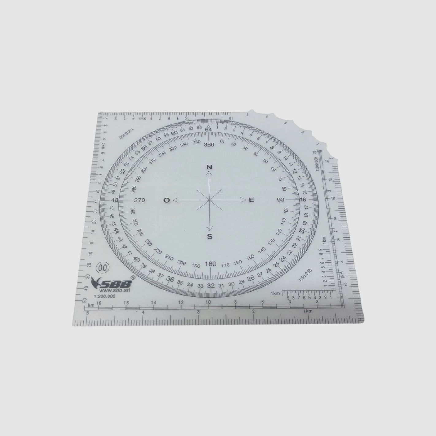 Coordinatometro SBB per mappe topografiche, immagine 1 di 2