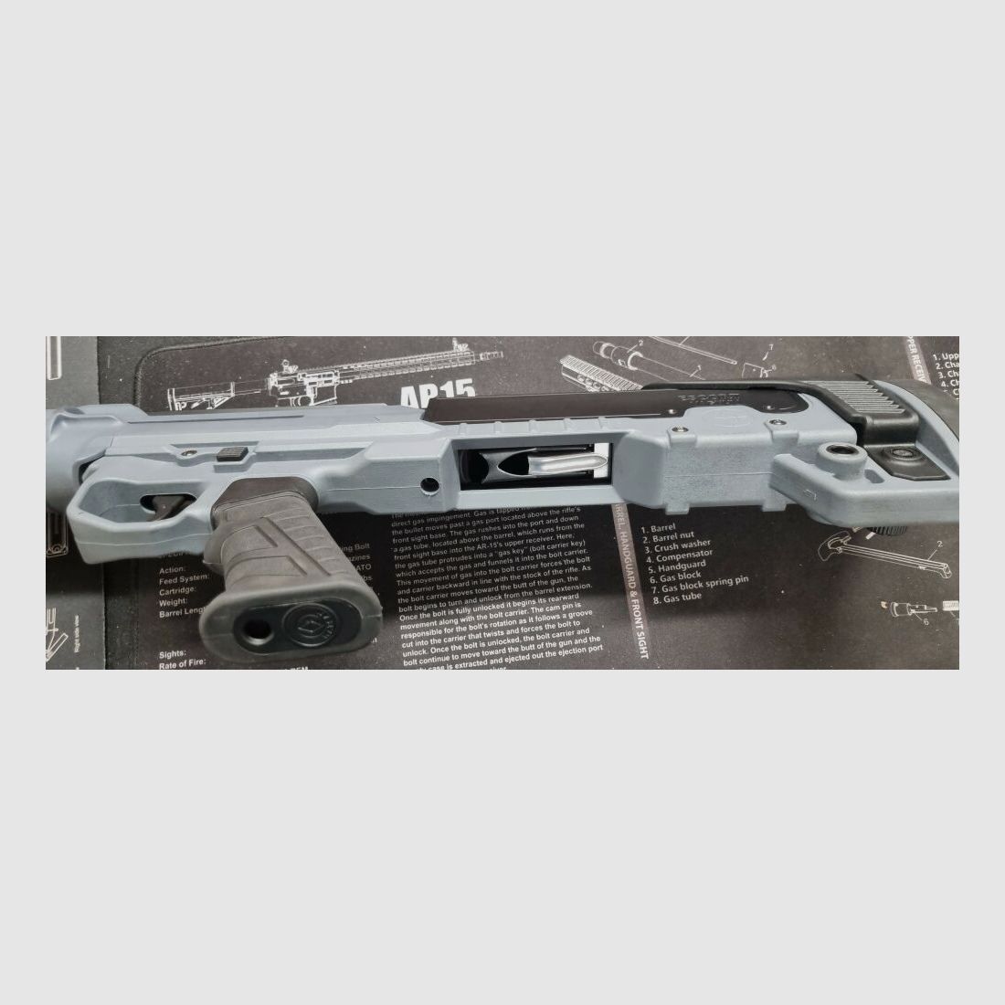 Hatsan Escort - Bull Tc PX Grey 12/76 - 18" 6 Schuss