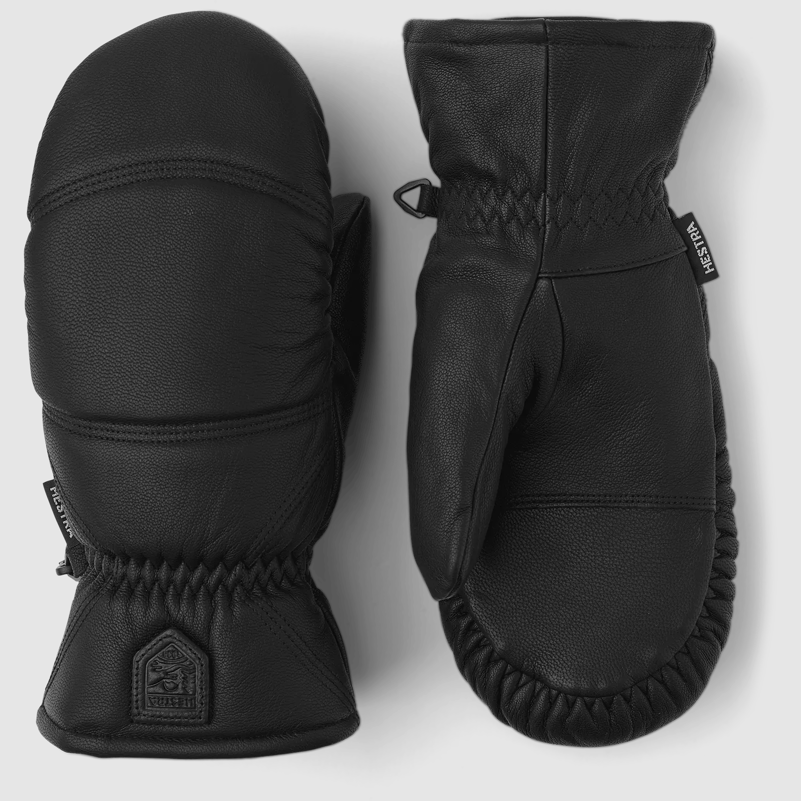 Hestra Fäustling Lederbox Schwarz