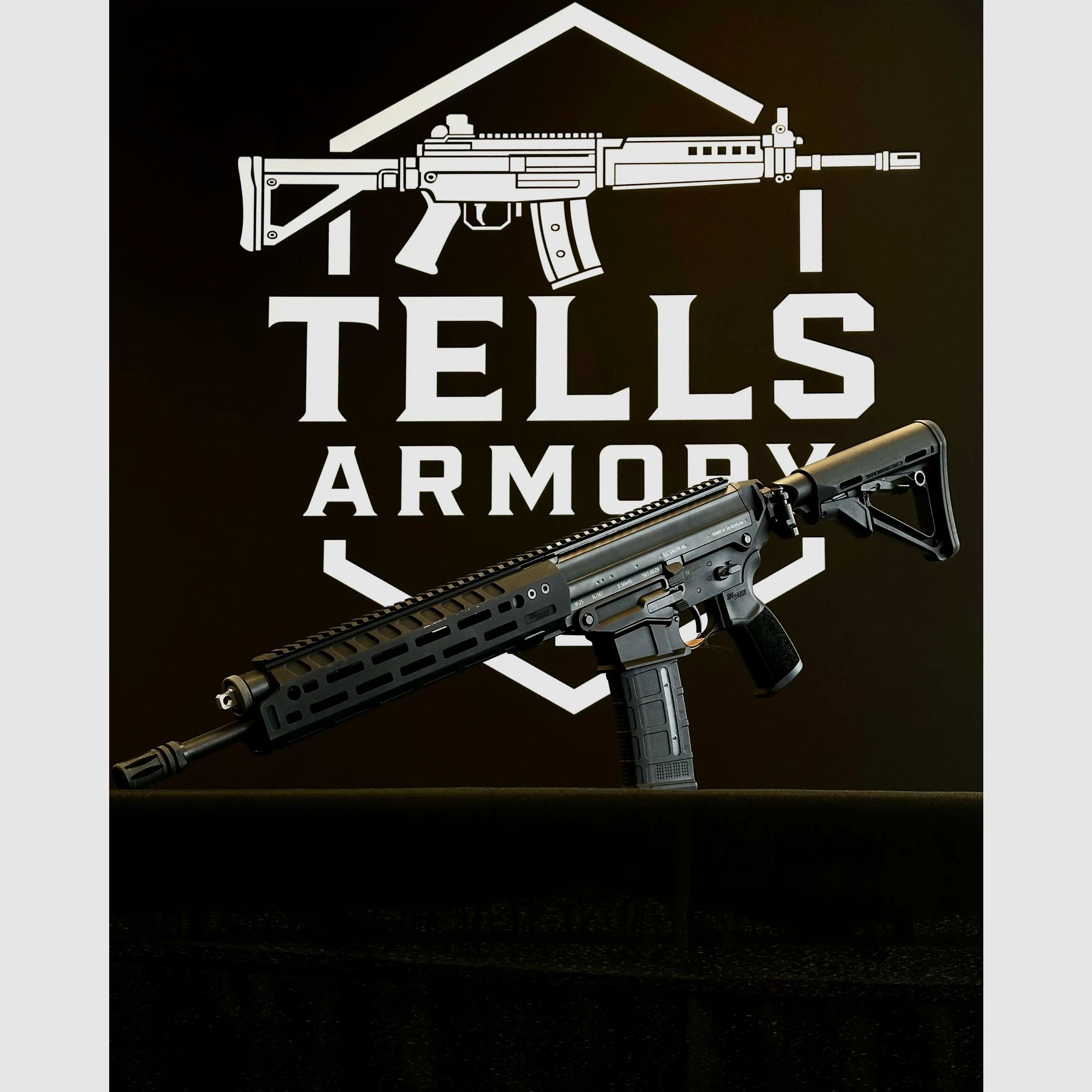 SIG SAUER, SG561 SB, cal. 5.56, Blk, image 1 sur 5