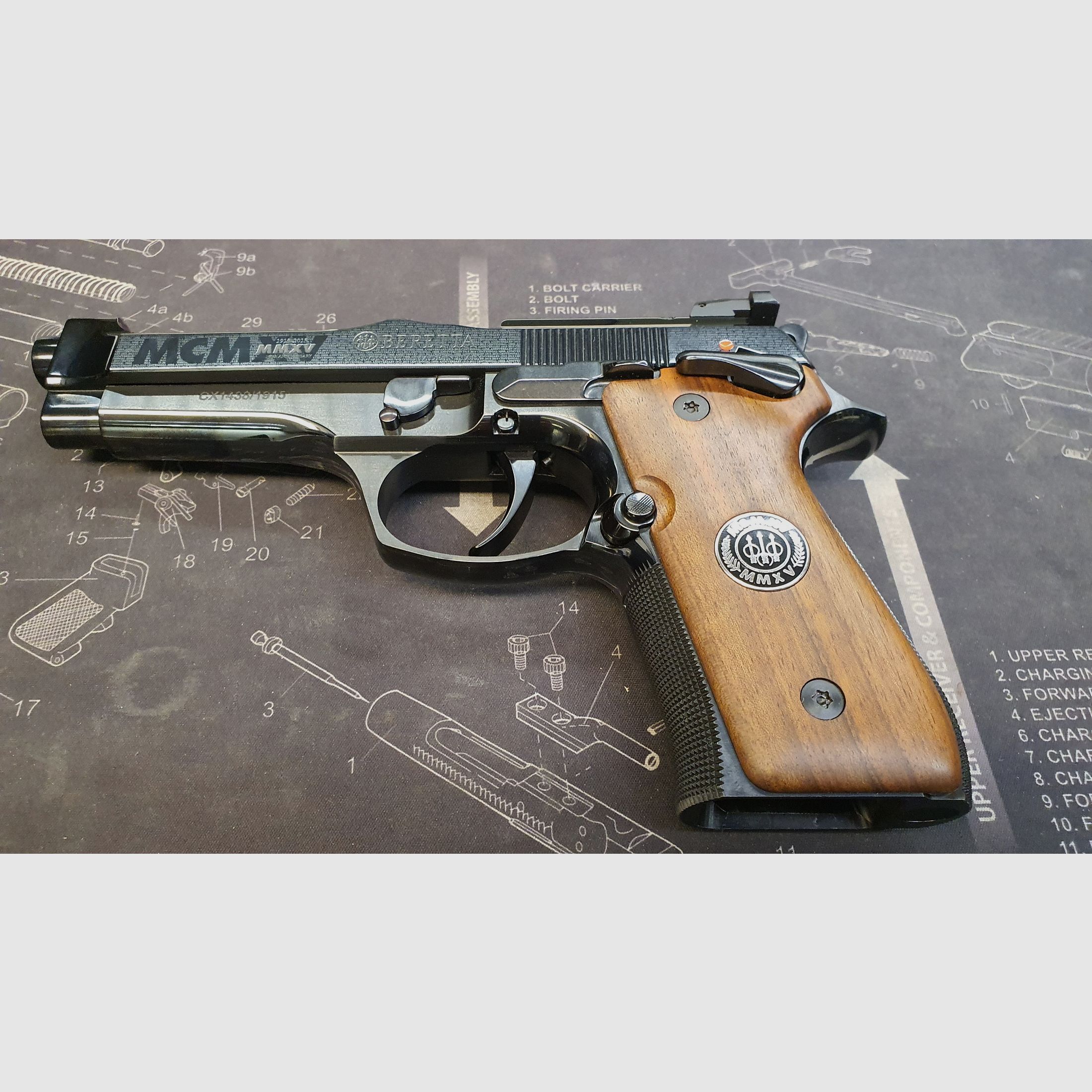 Beretta 92 FS Centennial – 100 jaar special edition - 9 mm Luger, afbeelding 8 van 8