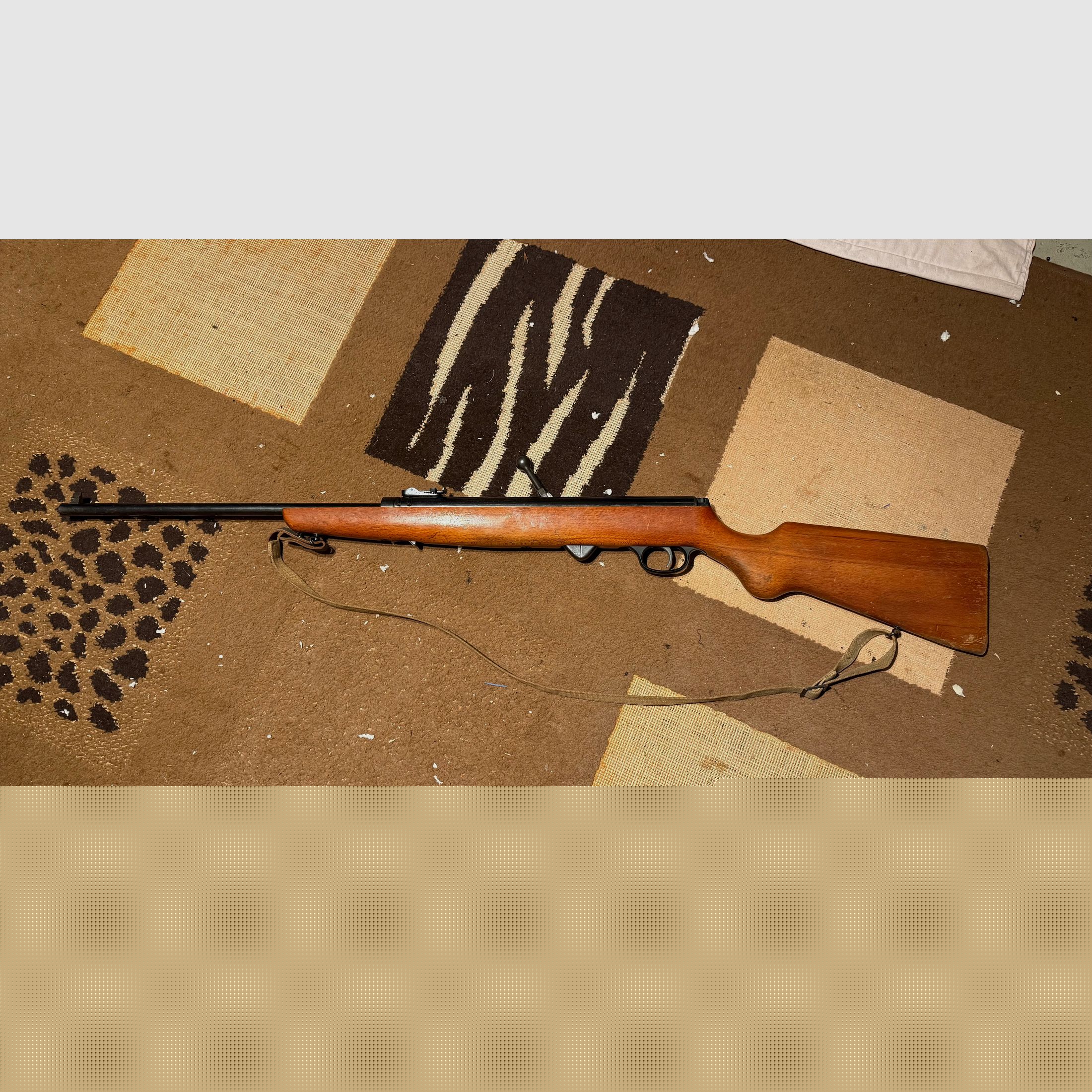 Haenel 310 fine trigger with strap original condition GDR