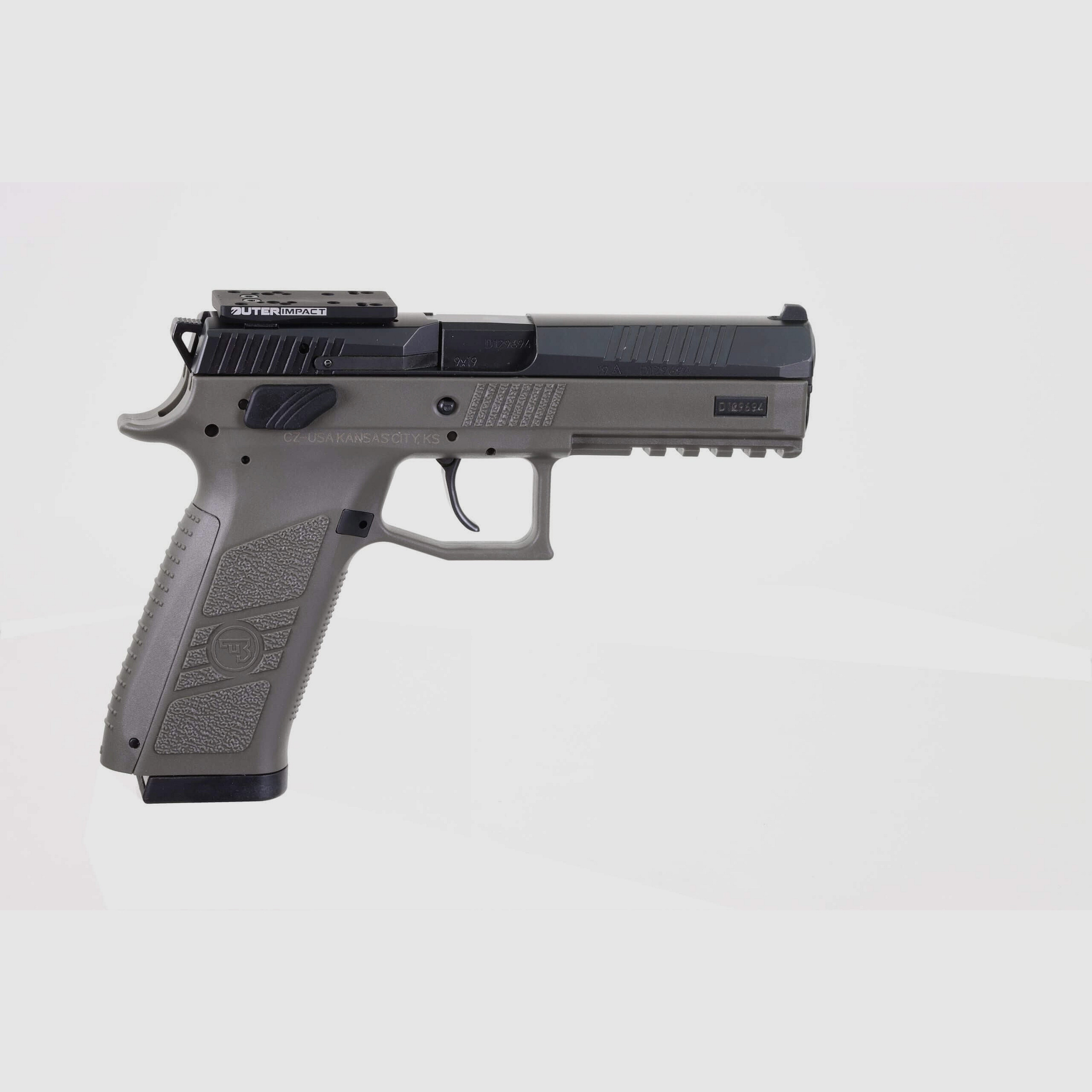 Outerimpact Red Dot Adapter CZ P-09