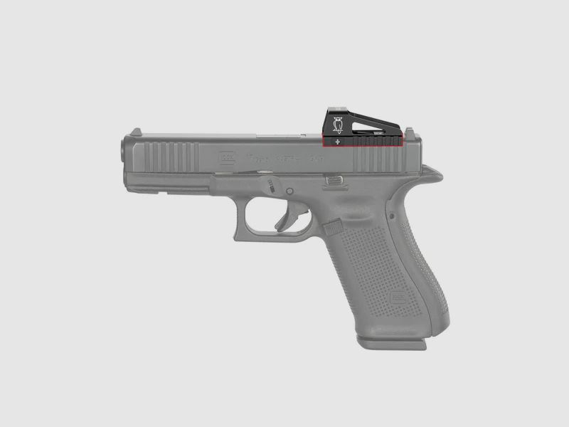Noblex Rotpunktvisier NV 1x23 OS für Glock MOS