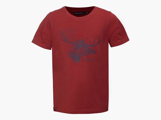 True North T-shirt Bambini Rosso taglia 158/164