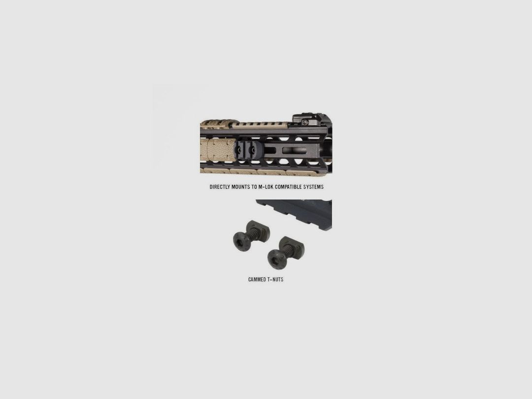 MAGPUL - Rail 3 slot in alluminio M-LOK, immagine 2 di 5