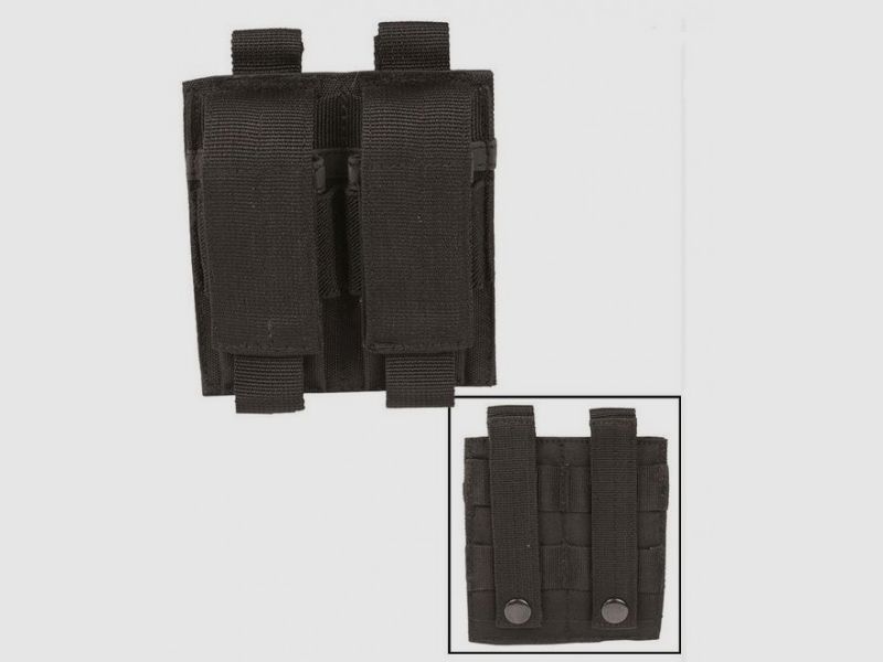 POCHETTE PER CARICATORI PER ARMI CORTI / PISTOLE - DOPPIA