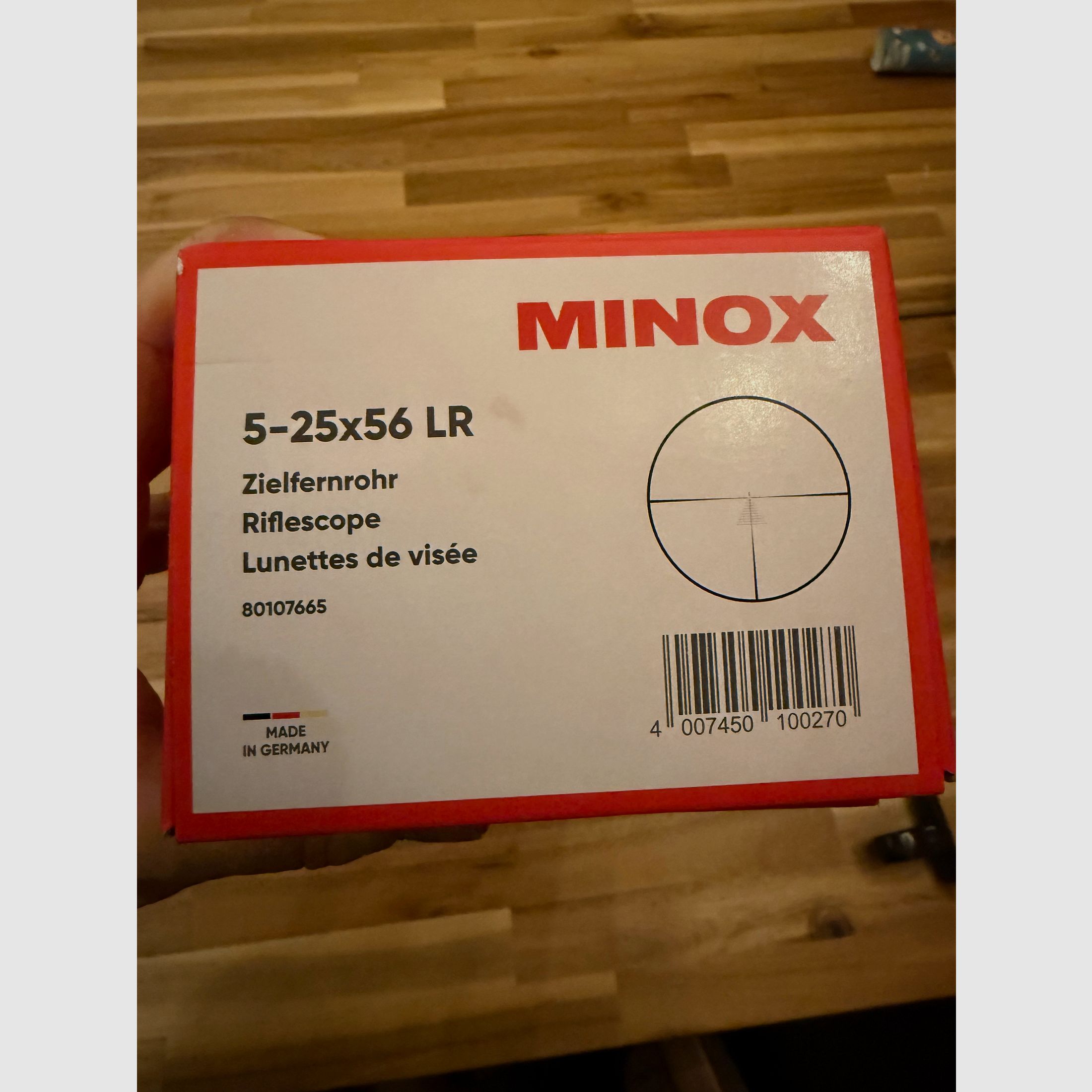 Minox 5-25x56 LR Longue portée