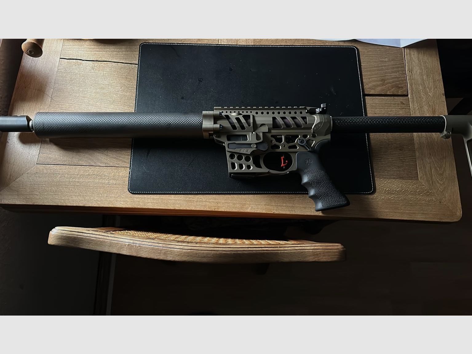 IPSC PCC Schoger Arms 9mm rifle 13" top condition AR15 race gun no Hera, Schmeisser, 3G Sports semi-automatic rifle JP-5 Hyperfire