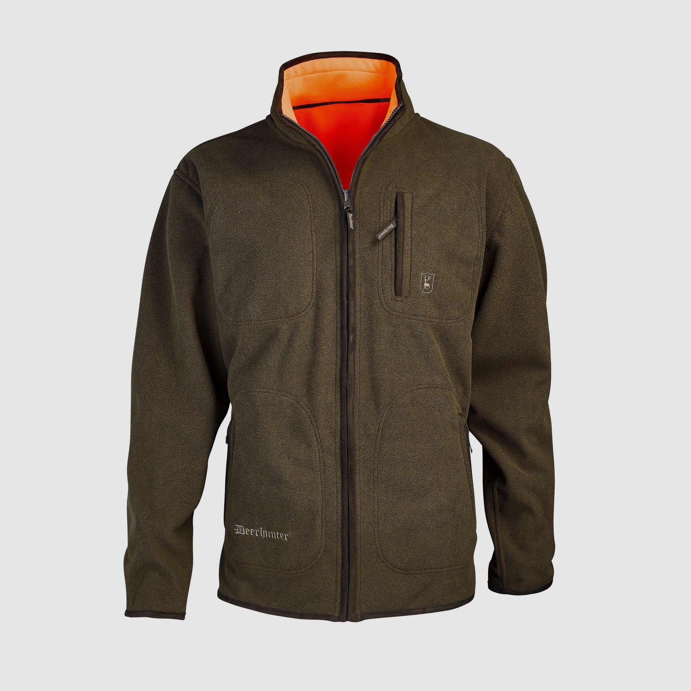 Deerhunter Men's Reversible Fleece Jacket Gamekeeper