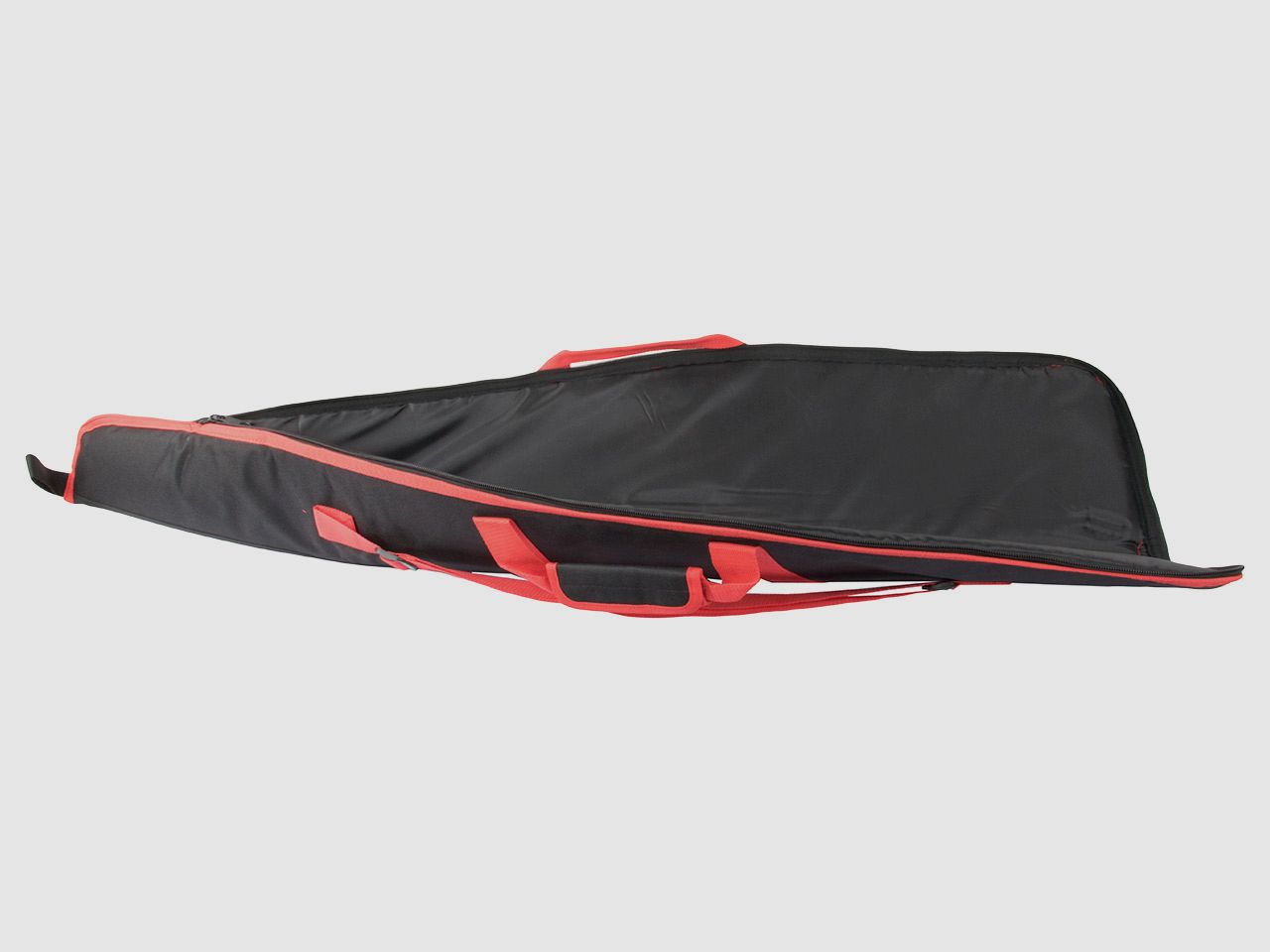 Gewehrfutteral Gewehrtasche Umarex Red Line 105 x 22 cm abschlieĂźbar Cordura 3 AuĂźentaschen rot schwarz