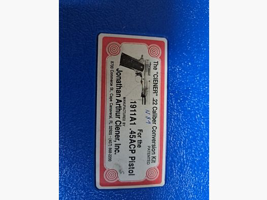 Conversion system Ciener 1911A1