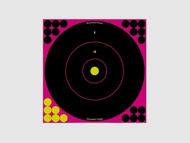 5 Bulls-Eye 30cm Pink Long Range