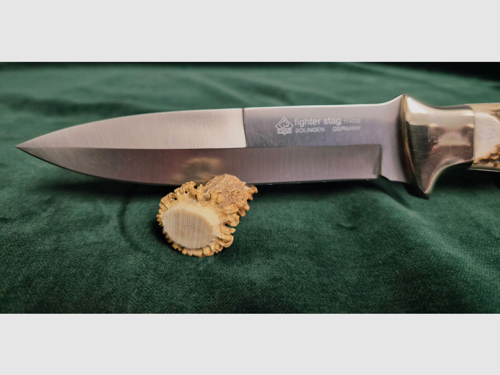 Sehr seltenes Jagdmesser, Puma Fighter Samba Stag Jagdmesser Modell 114003