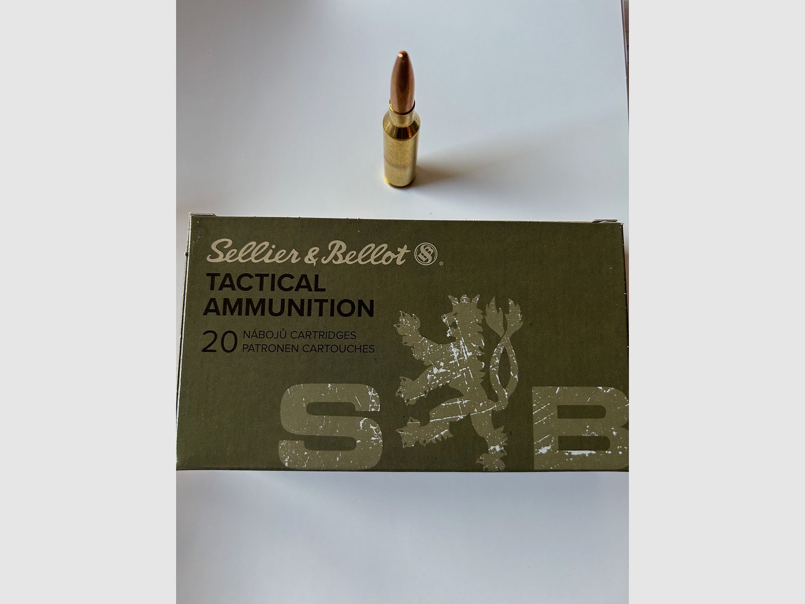 Sellier & Bellot 6,5 Creedmoor FMJBT 140 grains 9,1g Full Metall Jacket *NEU* 20 Rds