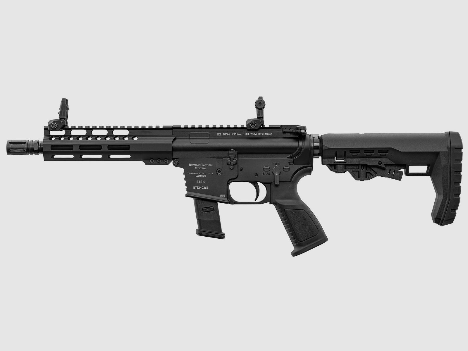 BAVARIAN AR9 TACTICAL BTS9 8.3 » KALIBER 9X19, Bild 3 von 8